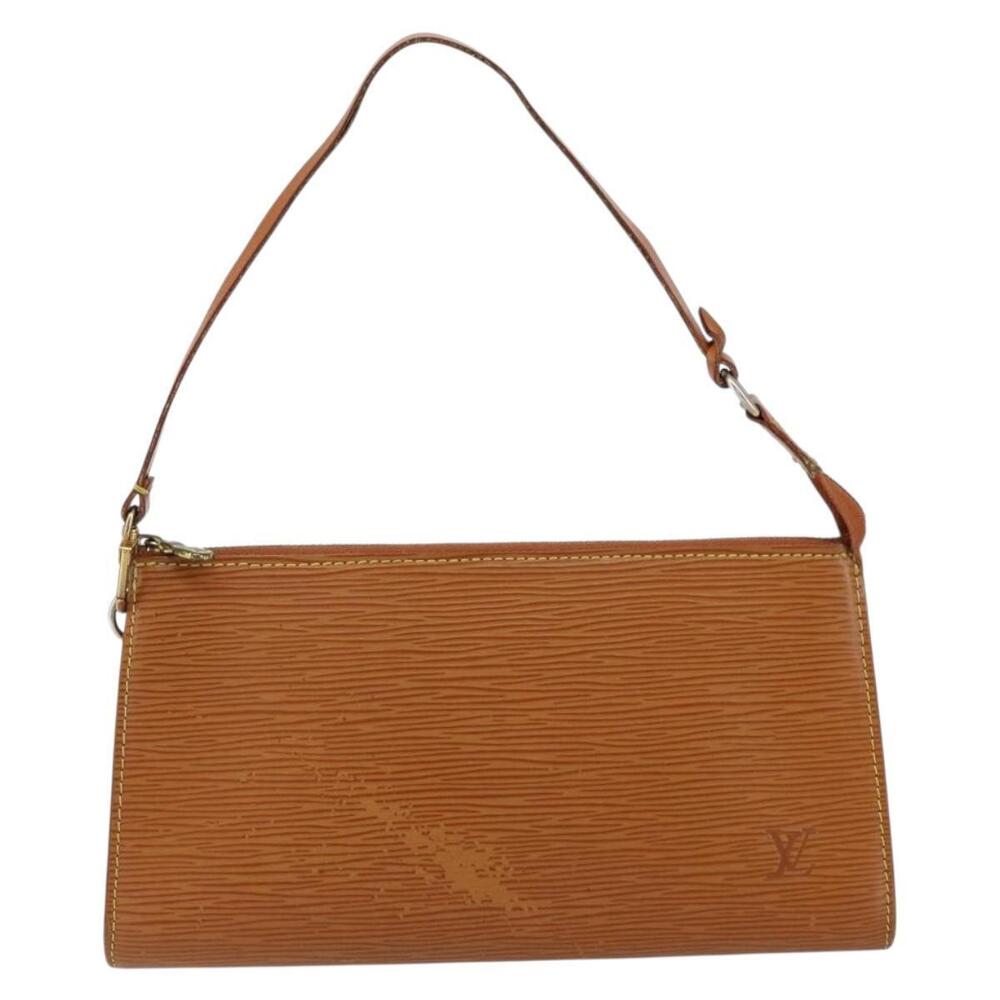 LOUIS VUITTON Epi Pochette Accessoires Accessory Pouch Brown M52953 Auth 152133 - Picture 13 of 16